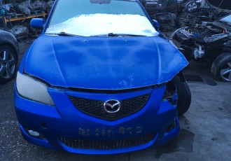 DEZMEMBREZ; MAZDA 3 LIMUZINA ; 1.6 BENZINA; AN-2005; KM- 240.000 km 