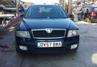 Piese din dezmembrari pentru Skoda Octavia 2 an:2007 albastru BXE