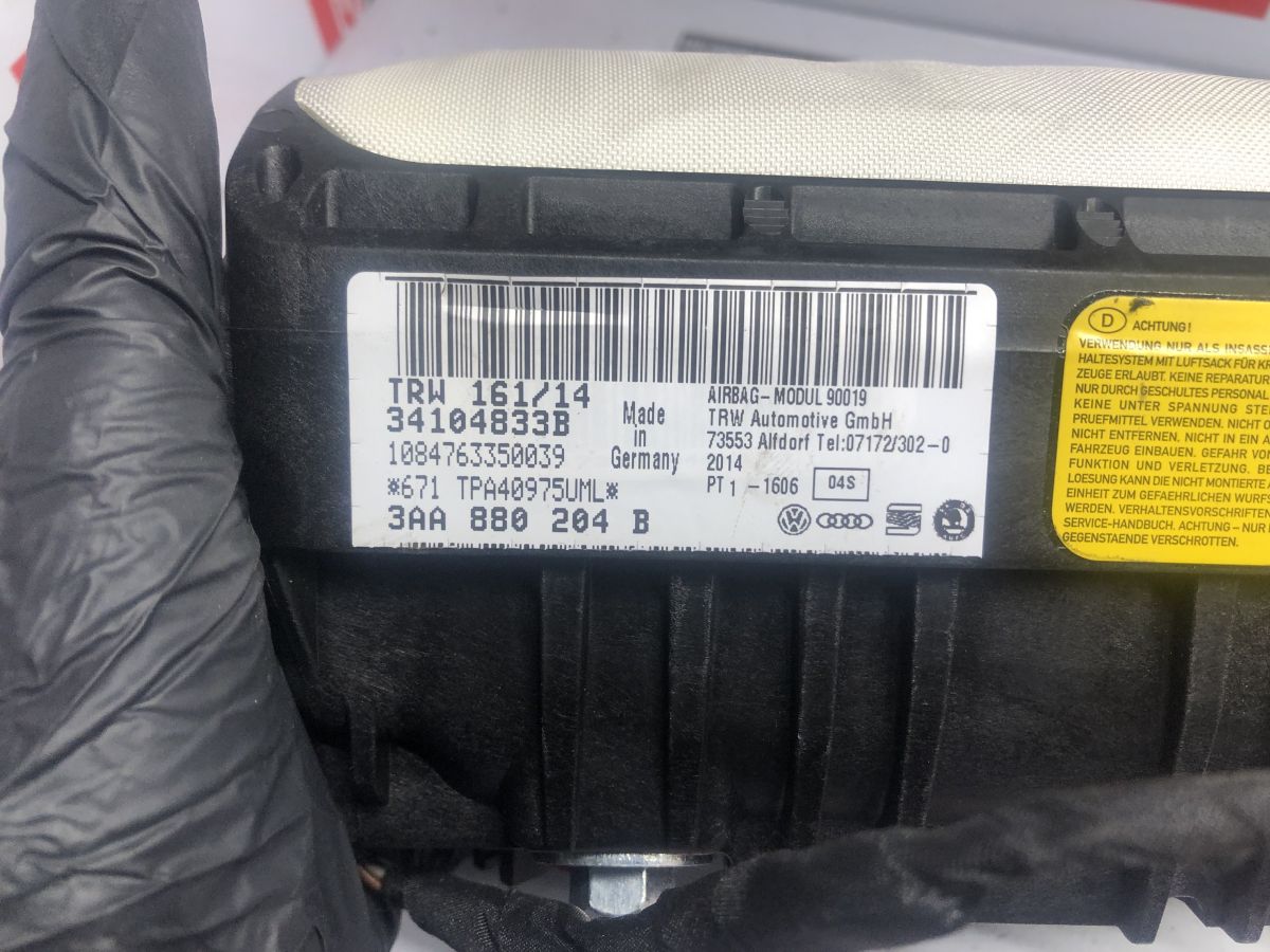 Airbag Pasager Volkswagen Passat CC 3AA880204B Dezmembrări auto Bacus