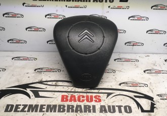 Airbag volan 3 spite Citroen C3, culoare negru, 96380009ZE