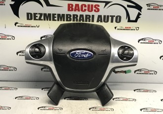 Airbag Volan Cu Comenzi Ford Kuga 2 2012 - 2018 Cod AM51-R042885-BEN AM5T-14K147-AA AM5T-14K147-BA
