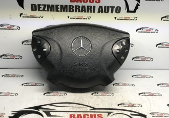 Airbag volan cu comenzi Mercedes-Benz E-Class W211 [facelift] [2006 - 2009] 61245240f 