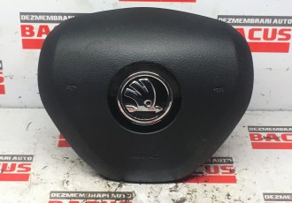 Airbag volan Original Skoda Octavia 3 / Fabia / Rapid - Cod: 5E0880201B