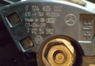 Alternator Mercedes E220 W211 2.2 CDI 14V 200A cod: 0124625002