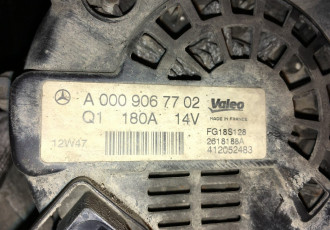 Alternator valeo 180A a0009067702 mercedes benz 2.2 cdi euro 5