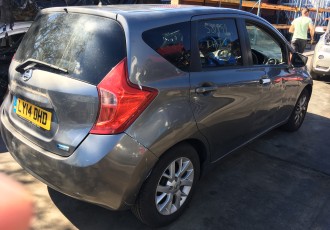 ARIPA DREAPTA SPATE NISSAN NOTE ACENTA HATCHBACH 1.2 BENZINA AN- 2014 KM- 220.000 	