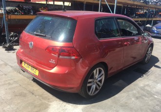 Aripa dreapta spate Vw Golf 7 GT coupe 3 Usi Motor 1.4 tsi - An 2014 165.000-KM