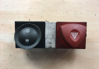 Buton avarie cu blocare usi, 8200095493, Renault Megane 2