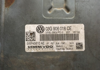 Calculator ECU VW Passat 2.0 BKP 03G906018CE 03G 906 018 CE