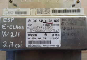 Calculator ESP Mercedes E-CLASS W211 A0335454132/0265109516