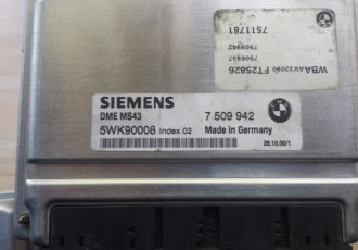 Calculator motor BMW X5,E46 5wk90008 7509942