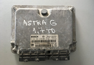 Calculator motor Opel Astra G 1.7 TD cod: 90589736LS / 0281001670