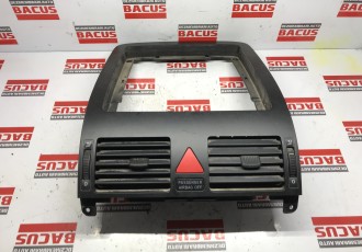 Consola Rama Centrala Bord Cu Guri Ventilatie Si Buton Avarii Vw Touran COD 1T1819728A