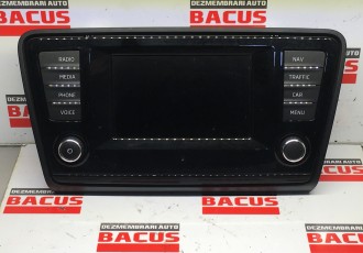Display navigatie Skoda Octavia 3 cod: 5e0919605d