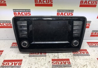 Display / Unitate Media / Radio Skoda Octavia 3 Cod : 5E0919605H