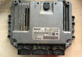 ECU Calculator motor Peugeot 407 1.6 HDI 0281011558 9656974680