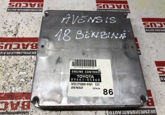 ECU / Calculator Motor Toyota Avensis 1.8 Benzina Cod : 89661-05860 / MB275000-9401