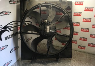 Electroventilator cu releu, cod 21481-4EB0A, Nissan Qashqai (2), 1.5 DCI, K9K646