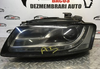 Far Stanga Complet Bi-xenon Audi A5 8T 2008-2012 cod: 8T0941003AL