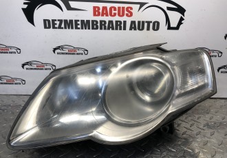 Far stanga cu lupa Vw Passat B6, 2,0 TDI, an- 2006