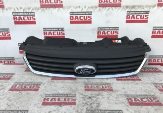 Grila bara fata centrala cu sigla, 8V41-R7081-A, Ford Focus 2 