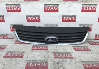 Grila bara fata centrala cu sigla, 8V41-R7081-A, Ford Focus 2