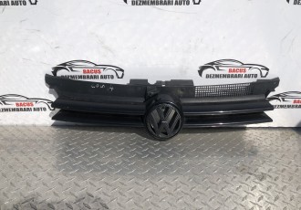 Grila bara fata cu emblema vw golf 4 1j scurt 1j0853655g 1j0853651h