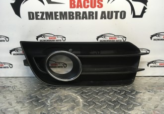 Grila proiector bara fata AUDI A1 cu loc proiector an 2011-2015 8X0807682A 01C,8X0807681A 01C