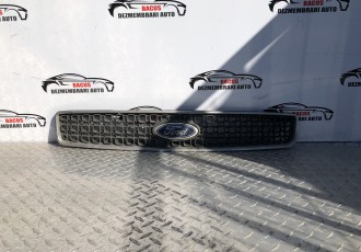 Grila radiator Ford Fusion, 2006, 1521991, cu rama cromata