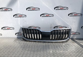 Grila radiator Skoda Octavia 3 Facelift 2017-2019 cod 5E0853653C