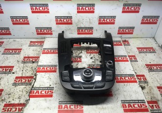 Grila Timonerie / Buton Frana De Mana / Joystick Navigatie Audi A4 B8 Facelift An 2013 Cod 8T0919611K