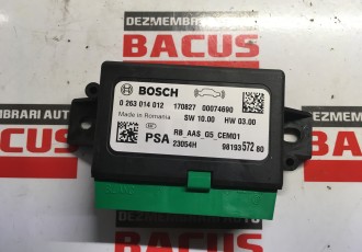 Modul senzori parcare Peugeot 308 cod: 9819357280