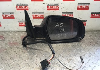 Oglinda dreapta completa Audi A5 Patru Usi 2013 cu defect