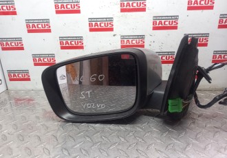 Oglinda stanga cu bec si rabatare Volvo XC60 2009-2013 