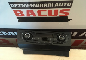 Panou ac climatronic Audi A4 B8 cod:8T2820043M