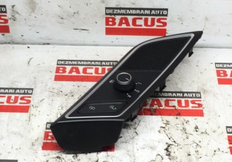 Panou butoane reglaj oglinzi si blocare usi VW Golf 7 PLUS 2014-2020 cod: 5G0959565E