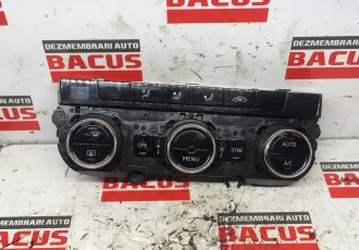 Panou Climatronic Skoda Octavia 3 Facelift Cod- 5E0907044AP