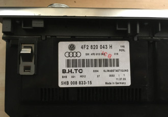 Panou comanda ac pentru Audi A6 cod: 4F2820043H