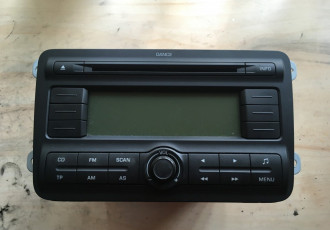 Radio cd, 5J0035161, Skoda Fabia 2