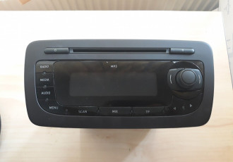 Radio cd, 6J0035153B, Seat Ibiza 5 (6J5), 2008-in prezent