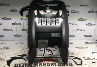 Rama bord centrala cu panou comutator de comanda, mini r55 r56, 3454081