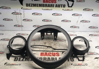 Rama ceasuri bord cu buton de avarie mini cooper r56 rg24051400