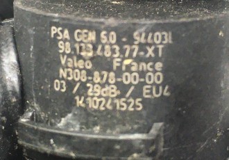 Senzor parcare PEUGEOT 2008 COD- 9813348377-XT AN - 2025