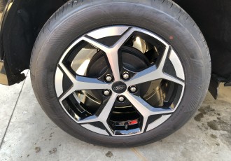 Set Jante aliaj cu anvelope Ford Puma 2025 noi 0- km model st-line dimensiuni 215-55-R17	