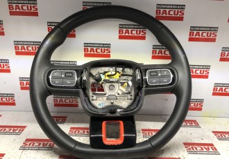 Volan Din Piele Cu Comenzi Citroen C3 AirCross An 2020 Cod : 98118752HQ