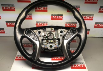 Volan Din Piele Cu Comenzi Hyundai I30 An 2015 Cod 56110 A6791