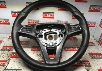 Volan Din Piele Cu Comenzi Mercedes W176 / W212 / W246 COD a0014608803