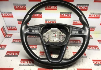 Volan Din Piele Cu Comenzi Seat Leon 5F An 2016 Cod 5F0419091 L