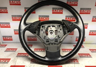 Volan Piele Comenzi Bmw Seria 5 E60 / E61 An 2007 Cod 11008818