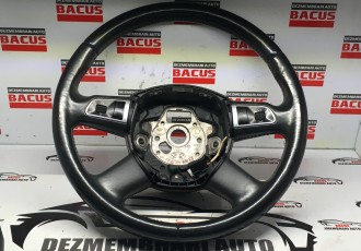 Volan piele cu comenzi Audi A4 B8 62002150d